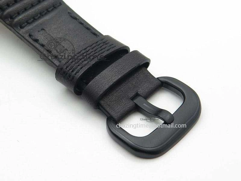 SevenFriday M2-1 SWF 1:1 Best Edition Black Dial on Black Leather Strap Miyota Flexible 9648