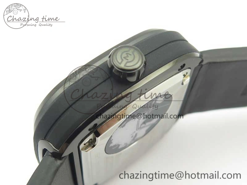 SevenFriday M3-01 PVD-LE SVF 1:1 Best Edition Black Dial On Black Leather Strap Miyota 8215 (Free Rubber Strap) Soft 9627