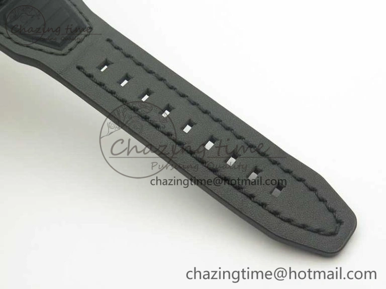SevenFriday M3-01 PVD-LE SVF 1:1 Best Edition Black Dial On Black Leather Strap Miyota 8215 (Free Rubber Strap) Soft 9627