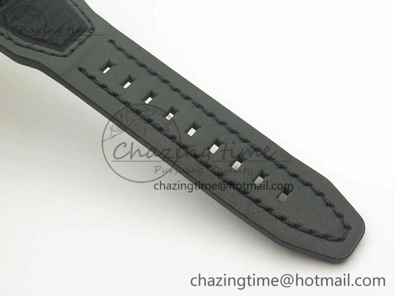 SevenFriday M3-01 PVD-LE SVF 1:1 Best Edition Black Dial On Black Leather Strap Miyota 8215 (Free Rubber Strap) Soft 9627