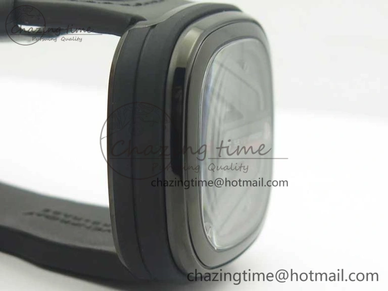 SevenFriday M3-01 PVD-LE SVF 1:1 Best Edition Black Dial On Black Leather Strap Miyota 8215 (Free Rubber Strap) Soft 9627