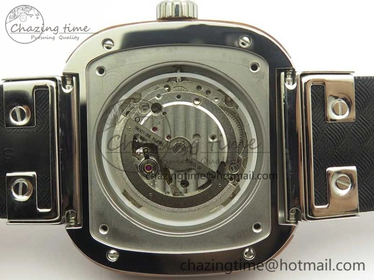 SevenFriday P1B-03 Japan Limited Edition SVF 1:1 Best Edition On White Leather Strap Miyota 82S7 (Free Rubber Strap) EasyMatch 9629
