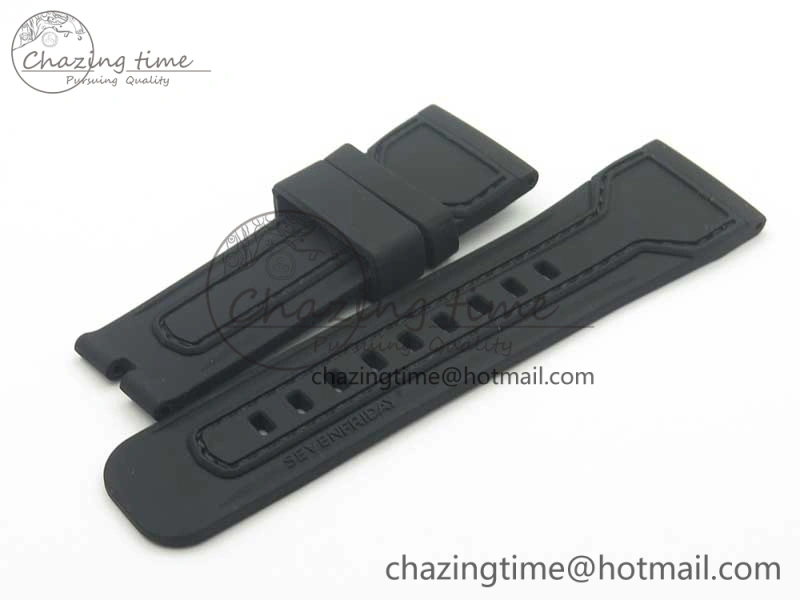 SevenFriday P3-1 SVF 1:1 Best Edition Black Dial on Black Leather Strap Miyota 82S7(Free Rubber Strap) Durable 9622