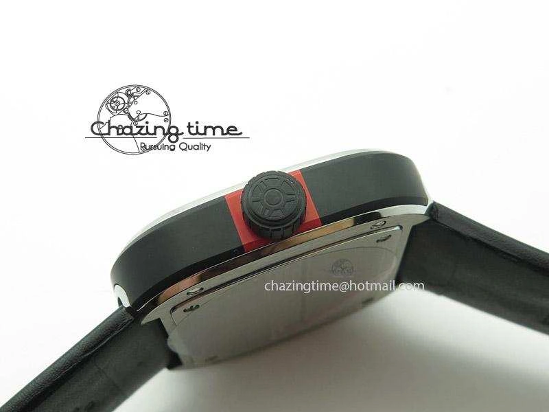 FastDry SevenFriday P3 BB SWF 1:1 Best Edition Black Dial on Black Leather Strap Miyota 82S 9640