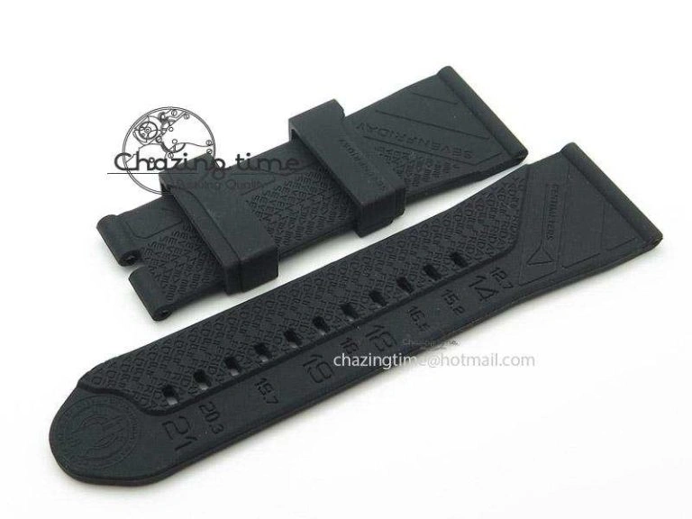 FastDry SevenFriday P3 BB SWF 1:1 Best Edition Black Dial on Black Leather Strap Miyota 82S 9640