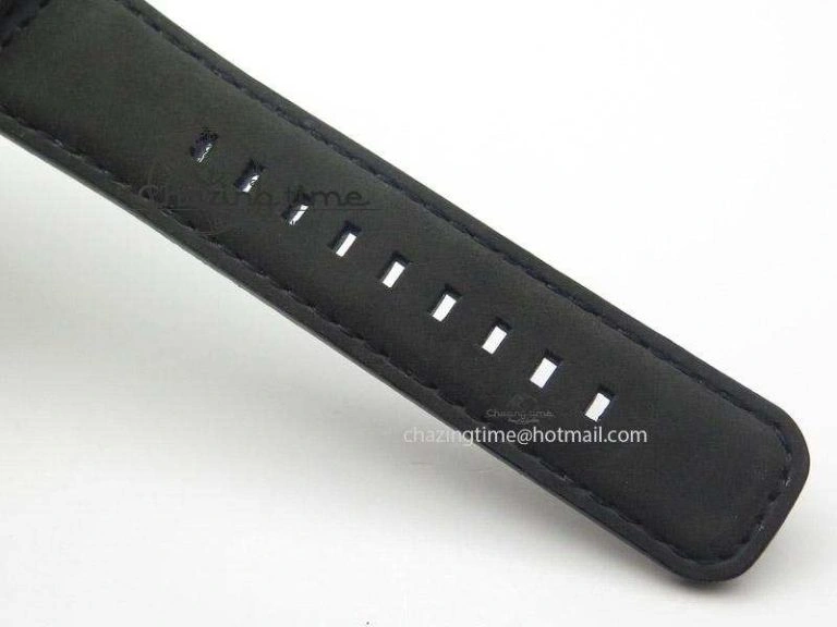 Original SevenFriday V1-01 V6F 1:1 Best Edition Silver Dial On Black Leather Strap Miyota 82S 9649