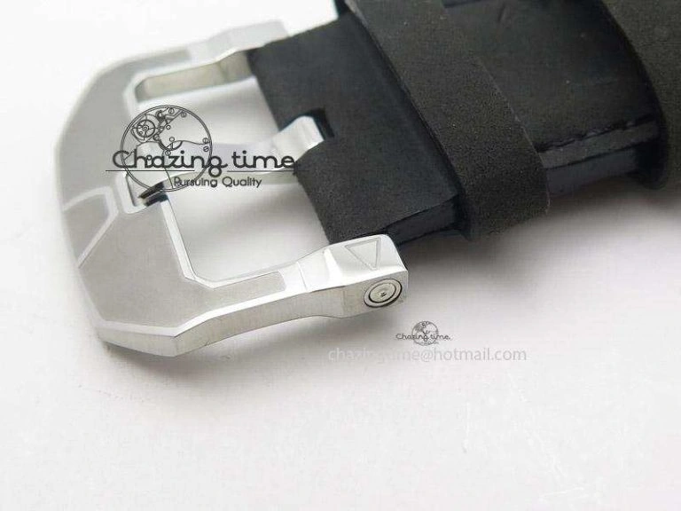 Original SevenFriday V1-01 V6F 1:1 Best Edition Silver Dial On Black Leather Strap Miyota 82S 9649
