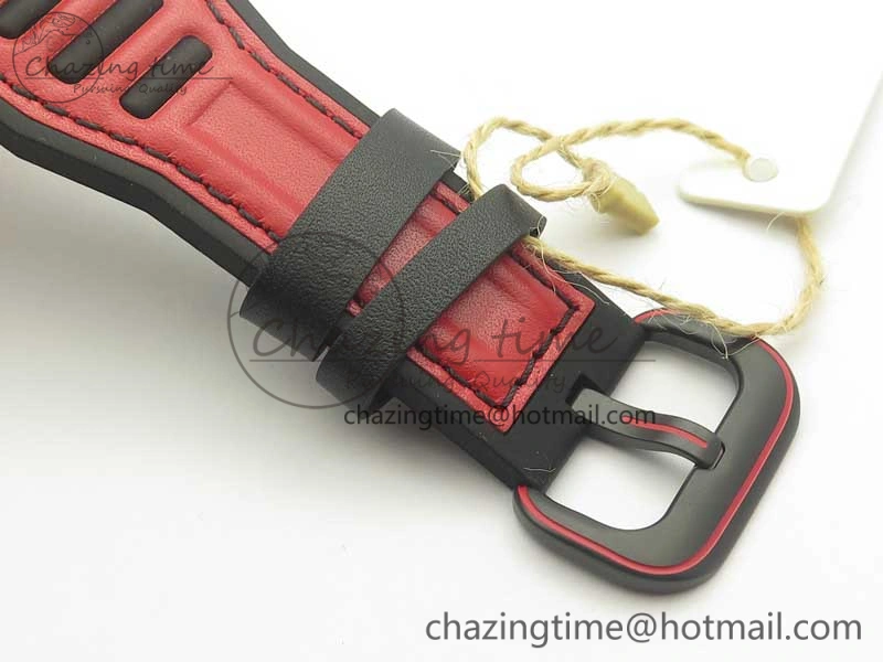 Durable Sevenfriday P3B 06 Racing Team Red SVF 1:1 Best Edition on Red Leather Strap Miyota 82S 9620