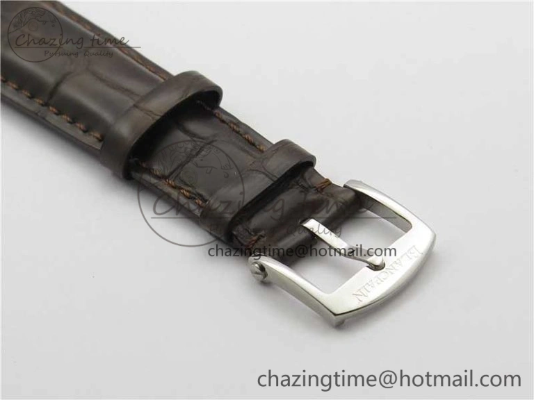 UrbanStyle Sexual Revolution Erotic Watch SS ZSF White Dial Gold Markers on Brown Leather Strap A23J 4847