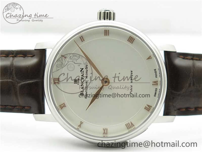 UrbanStyle Sexual Revolution Erotic Watch SS ZSF White Dial Gold Markers on Brown Leather Strap A23J 4847
