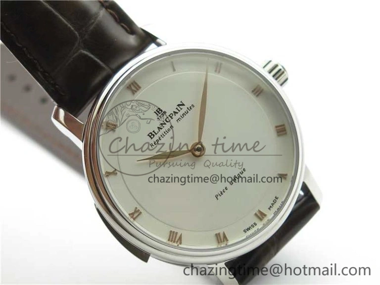 UrbanStyle Sexual Revolution Erotic Watch SS ZSF White Dial Gold Markers on Brown Leather Strap A23J 4847