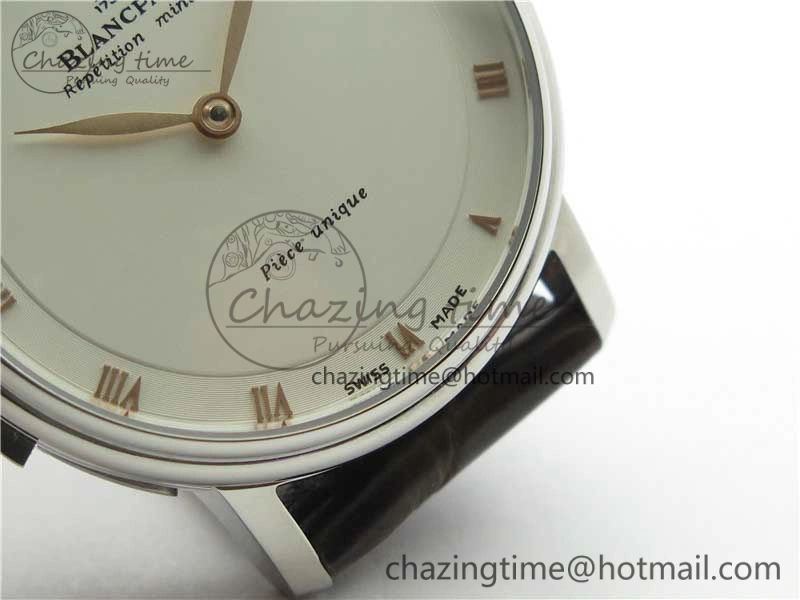UrbanStyle Sexual Revolution Erotic Watch SS ZSF White Dial Gold Markers on Brown Leather Strap A23J 4847