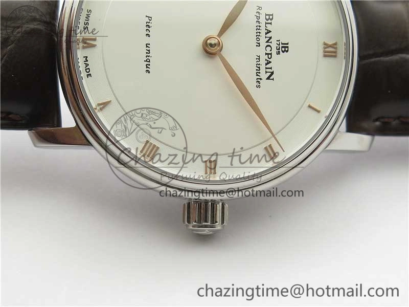 UrbanStyle Sexual Revolution Erotic Watch SS ZSF White Dial Gold Markers on Brown Leather Strap A23J 4847