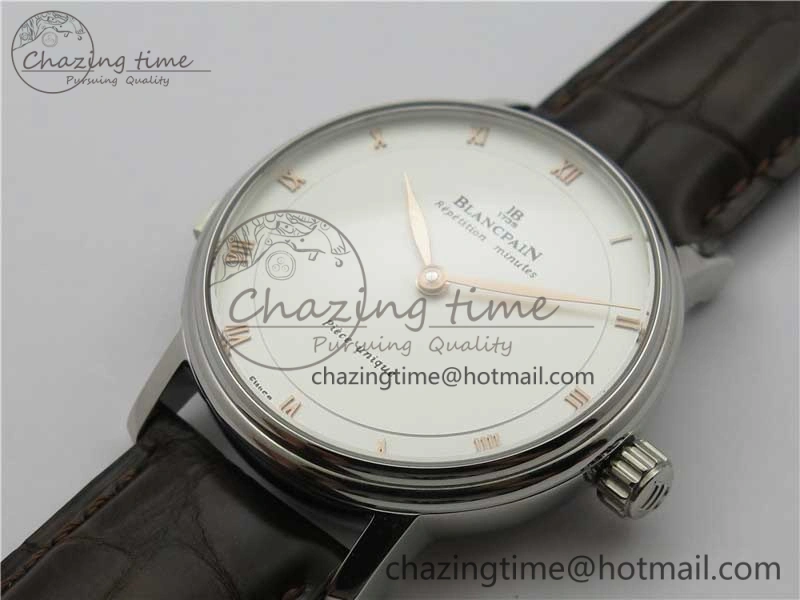 UrbanStyle Sexual Revolution Erotic Watch SS ZSF White Dial Gold Markers on Brown Leather Strap A23J 4847