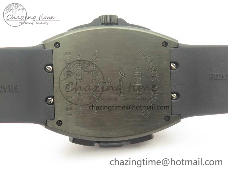 Skafander RG Black On Black Rubber Strap MIYOTA TopPick 6589