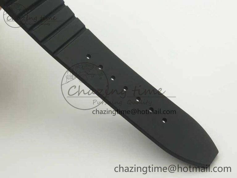Skafander RG Black On Black Rubber Strap MIYOTA TopPick 6589
