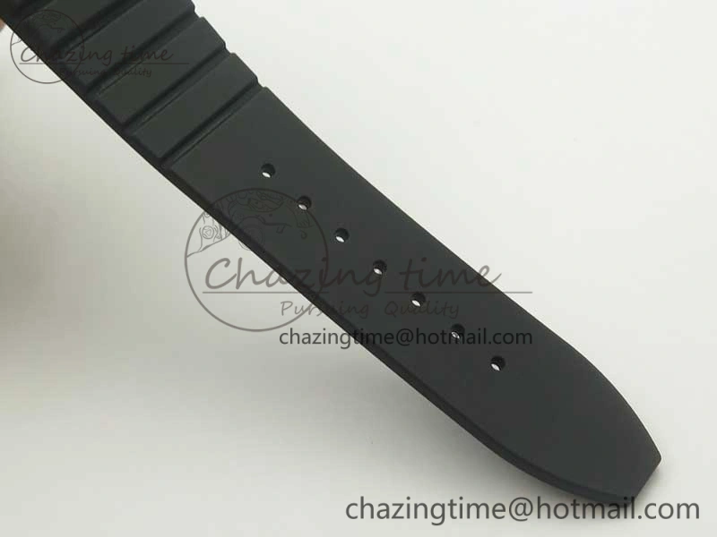 Skafander RG Black On Black Rubber Strap MIYOTA TopPick 6589