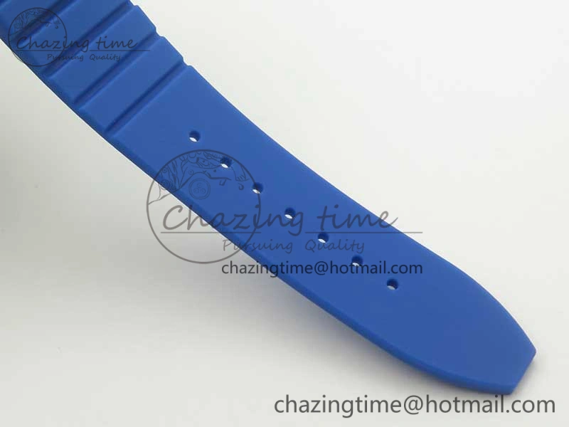 Skafander SS Blue On Blue Rubber Strap MIYOTA Modern 6585