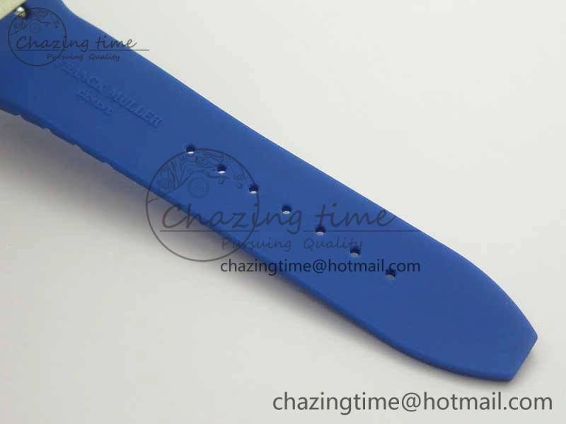 Skafander SS Blue On Blue Rubber Strap MIYOTA Modern 6585