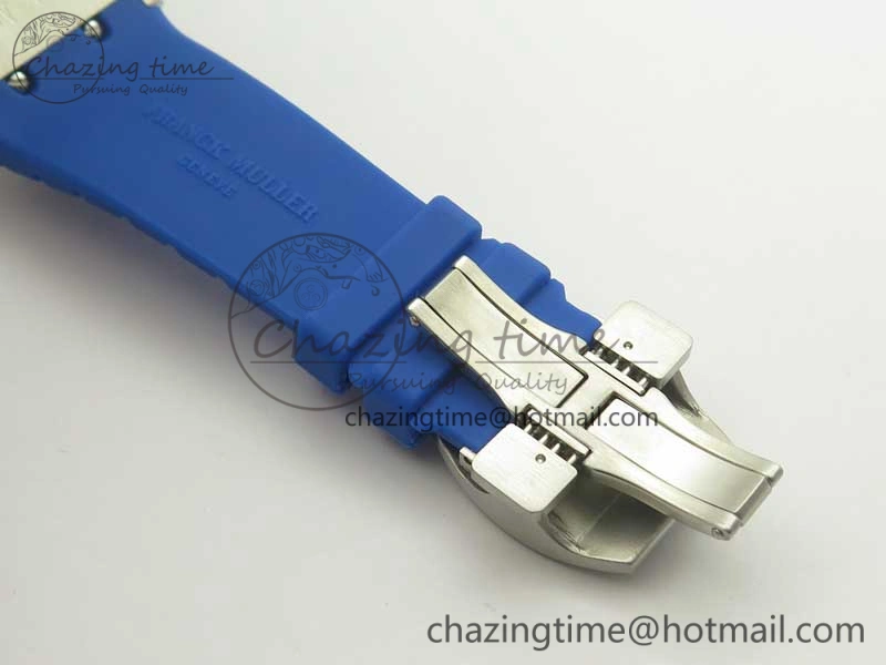 Skafander SS Blue On Blue Rubber Strap MIYOTA Modern 6585
