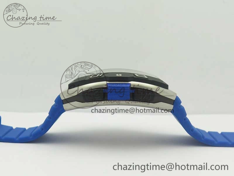 Skafander SS Blue On Blue Rubber Strap MIYOTA Modern 6585