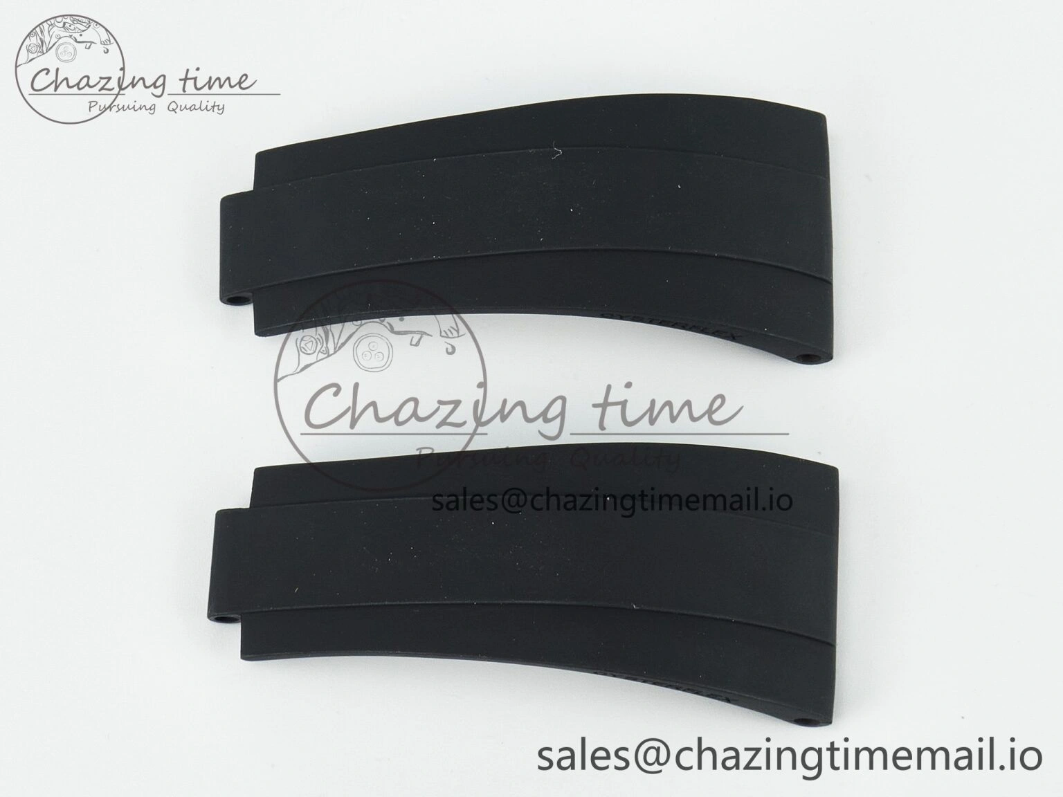 Sky-Dweller 1:1 Best Edition Black Rubber Strap (Fits the Gen size) FlexibleFit 4052