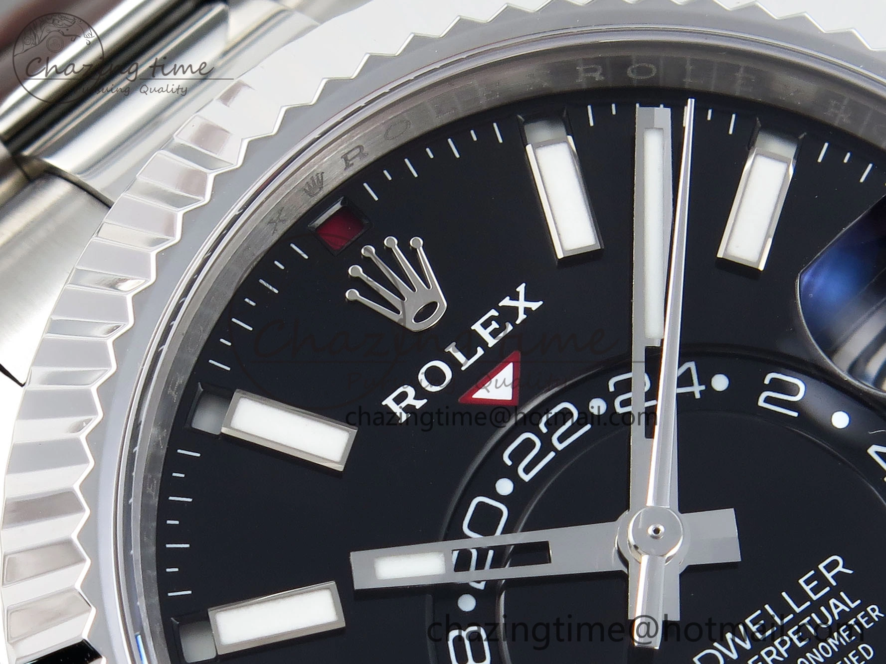 SportInspired Sky-Dweller 326934 904L SS ZF 1:1 Best Edition Black Dial on SS Bracelet A 1705