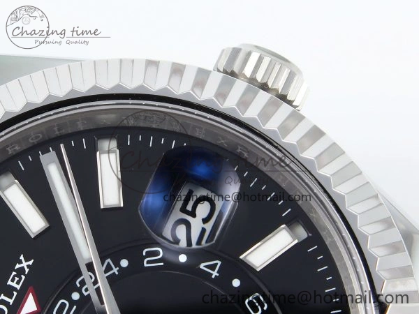 SportInspired Sky-Dweller 326934 904L SS ZF 1:1 Best Edition Black Dial on SS Bracelet A 1705