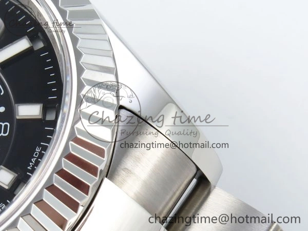 SportInspired Sky-Dweller 326934 904L SS ZF 1:1 Best Edition Black Dial on SS Bracelet A 1705