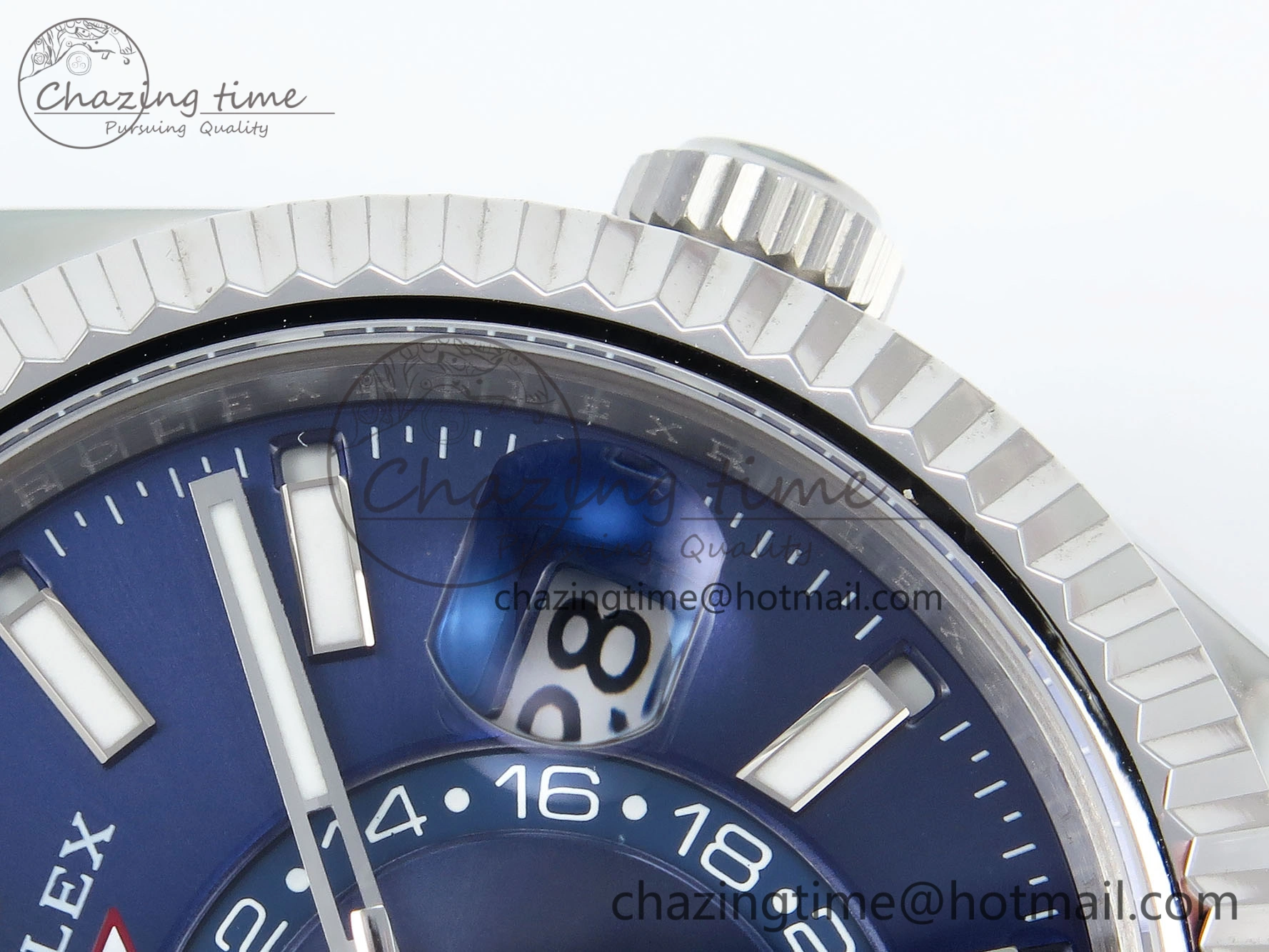 Stylish Sky-Dweller 326934 904L SS ZF 1:1 Best Edition Blue Dial on SS Bracelet A 1699