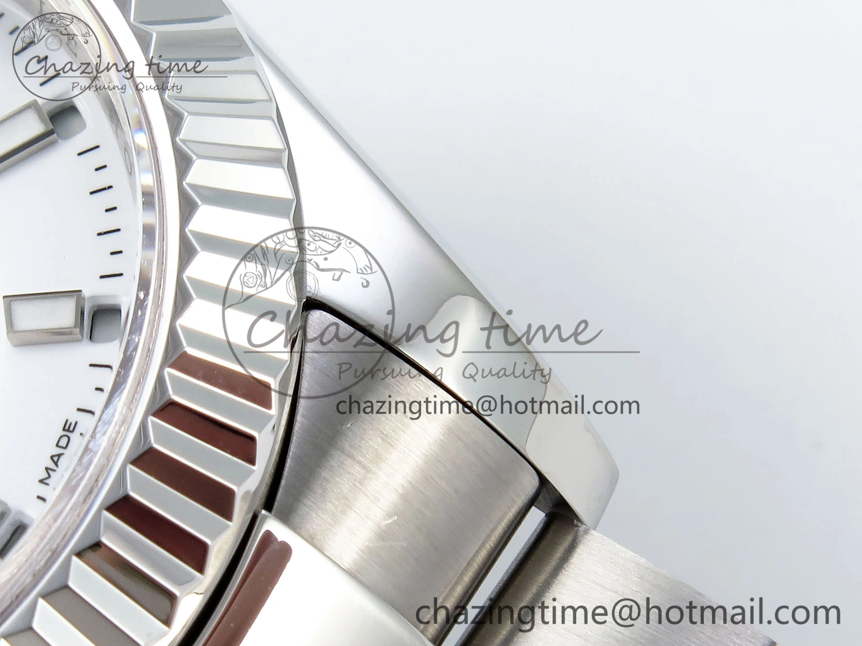 WrinkleFree Sky-Dweller 326934 904L SS ZF 1:1 Best Edition White Dial on SS Bracelet A 1697