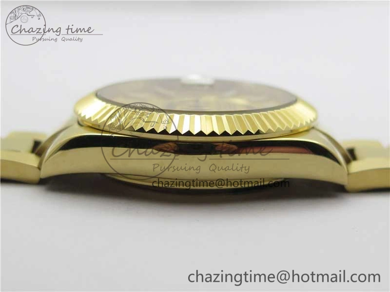 Versatile Sky-Dweller 326934 YG AIF Gold Dial on YG Bracelet A23J to 2785