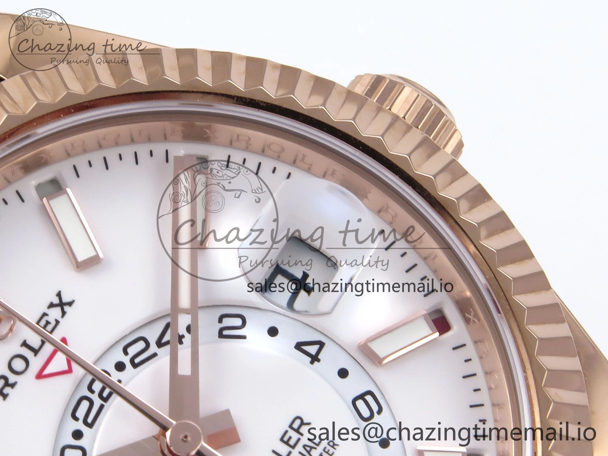 MoistureWicking Sky-Dweller 336235 RG ZF 1:1 Best Edition White Dial on Oysterflex Strap A23J (Gain Weight) 907