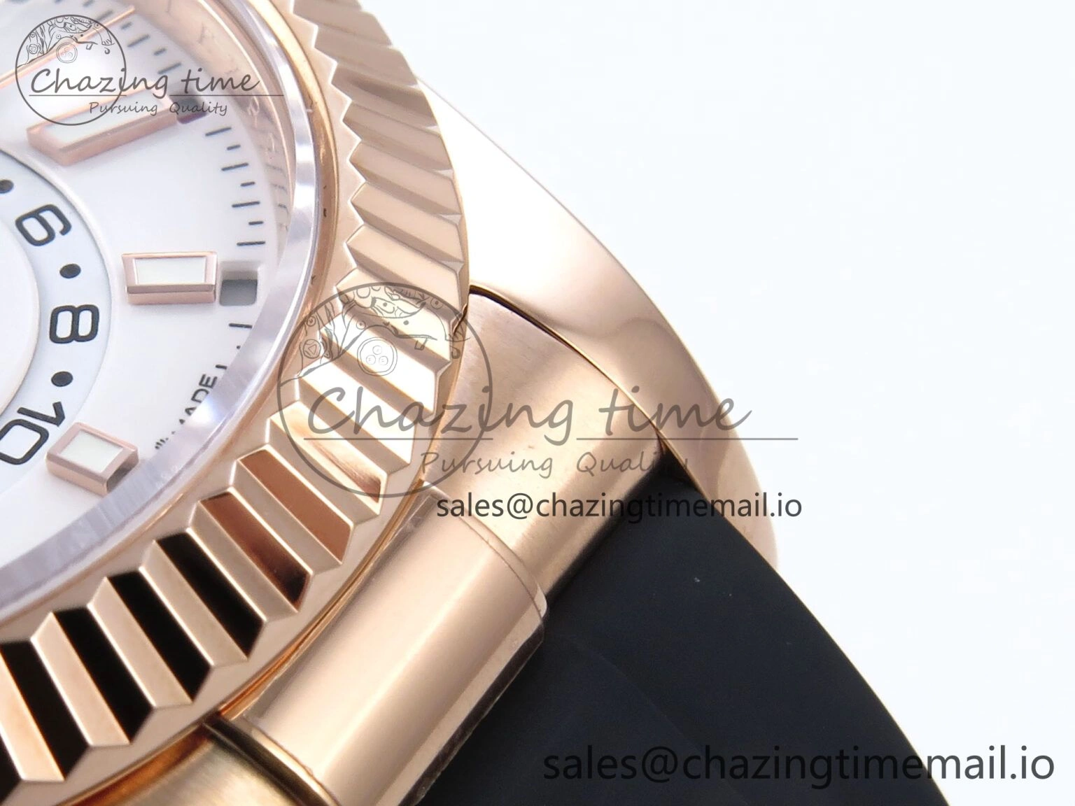 MoistureWicking Sky-Dweller 336235 RG ZF 1:1 Best Edition White Dial on Oysterflex Strap A23J (Gain Weight) 907