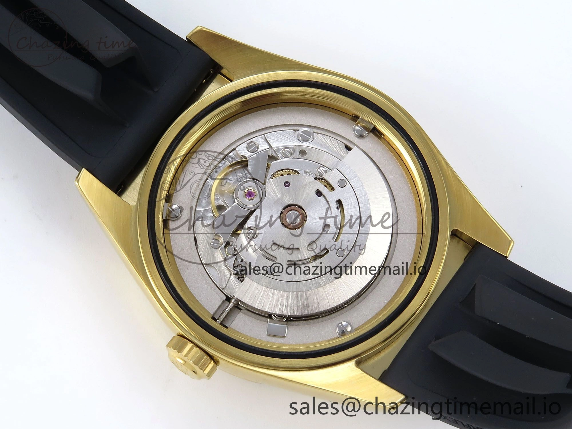 Sky-Dweller 336238 YG ZF 1:1 Best Edition Black Dial on Oysterflex Strap A23J (Gain Weight) Attractive 903