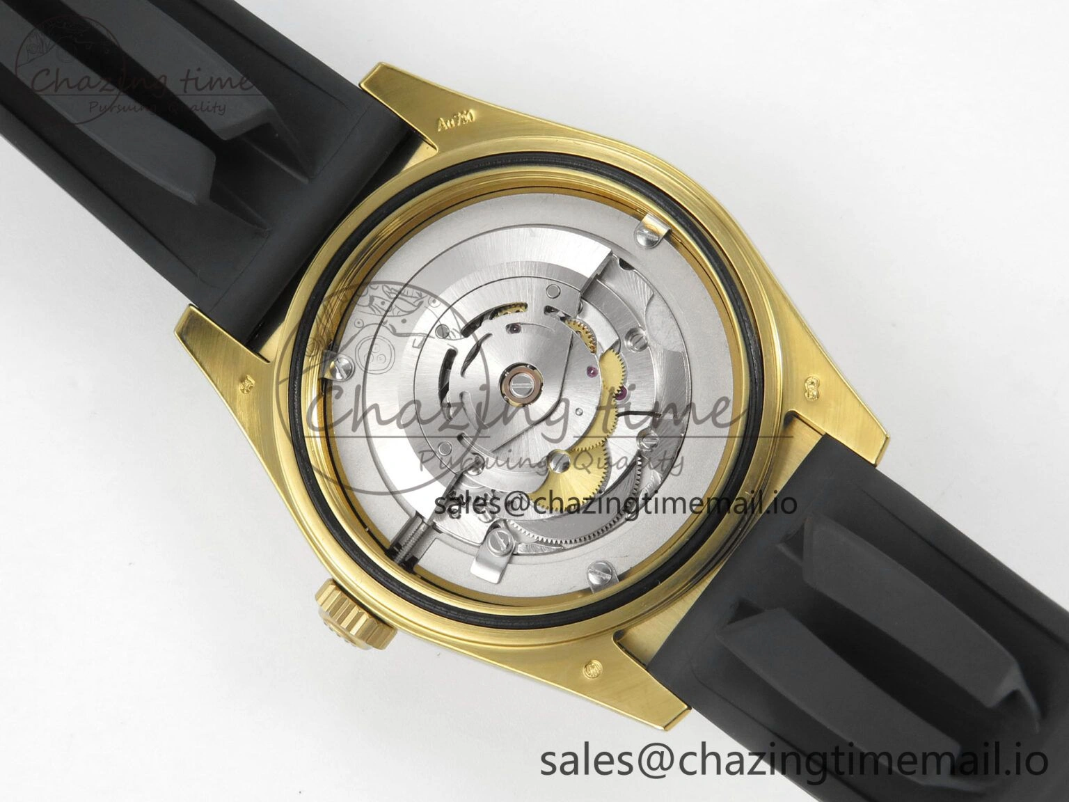 Sky-Dweller 336238 YG ZF 1:1 Best Edition Mint Green Dial on Oysterflex Rubber Strap Asian 2824(Gain Weight) MoistureWicking 32