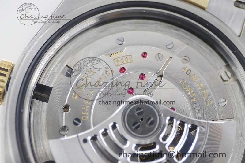 Snug Sky-Dweller 904L SS YG Noob 1:1 Best Edition Gold Dial on SS YG Bracelet Asian 23J to 2384