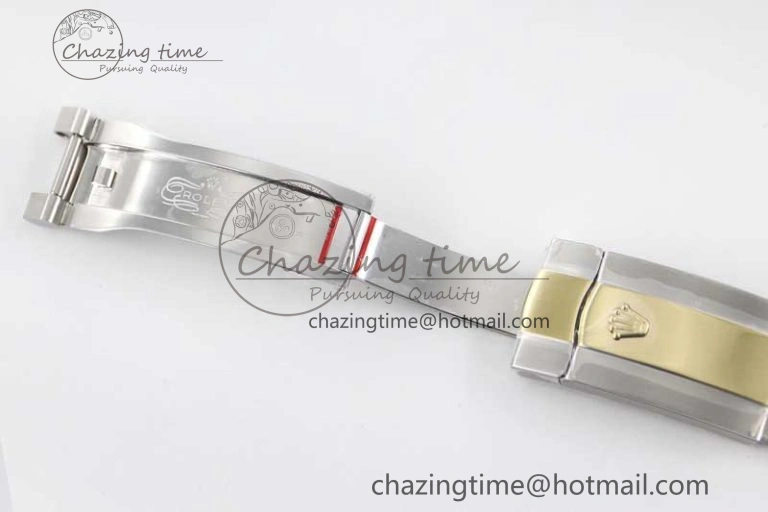 Snug Sky-Dweller 904L SS YG Noob 1:1 Best Edition Gold Dial on SS YG Bracelet Asian 23J to 2384