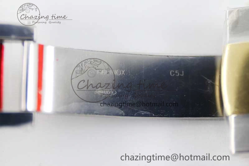 Snug Sky-Dweller 904L SS YG Noob 1:1 Best Edition Gold Dial on SS YG Bracelet Asian 23J to 2384