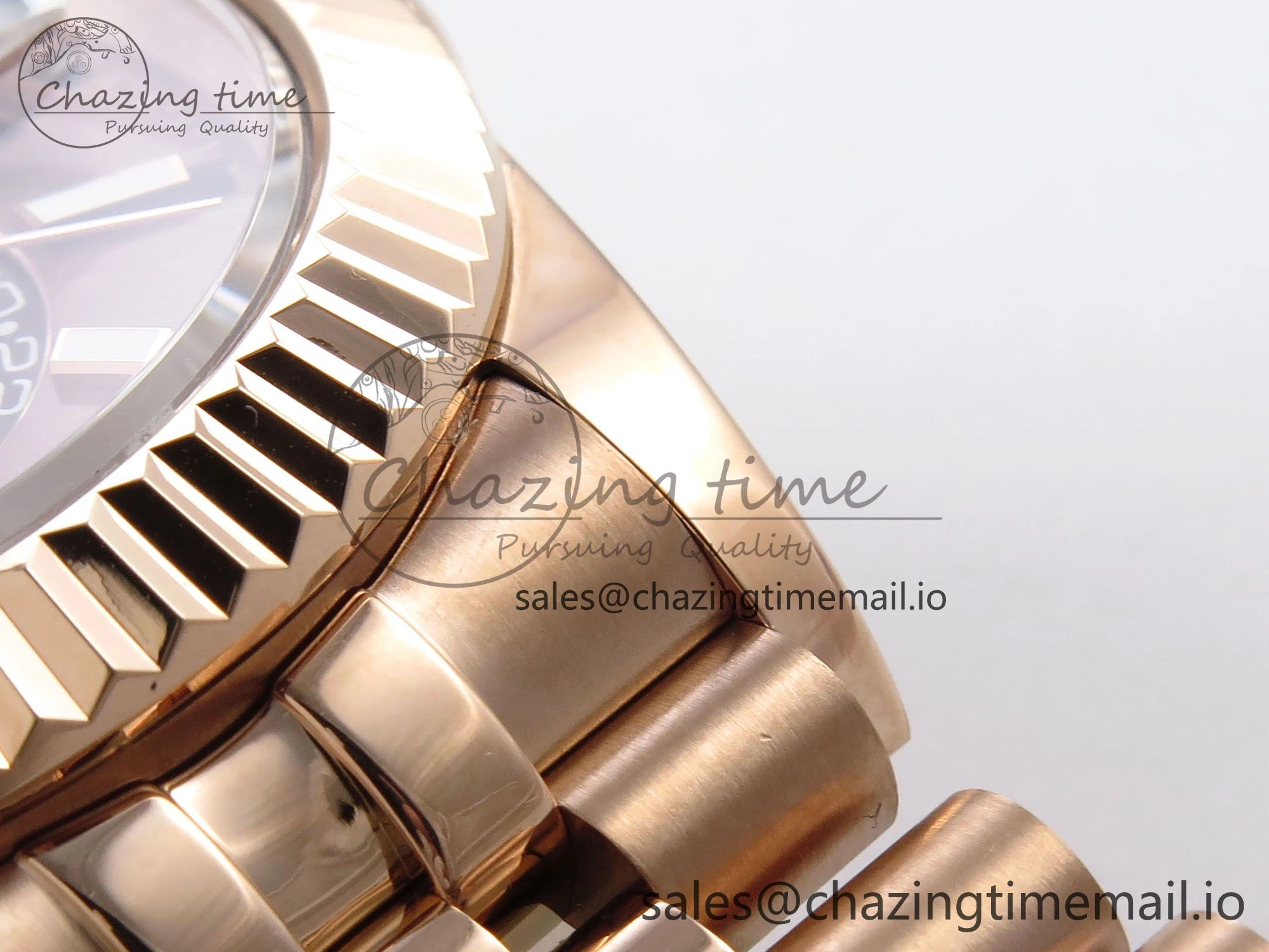 Sky-Dweller RG Noob Best Edition Brown Dial on RG Jubilee Bracelet A23J WrinkleFree 1190