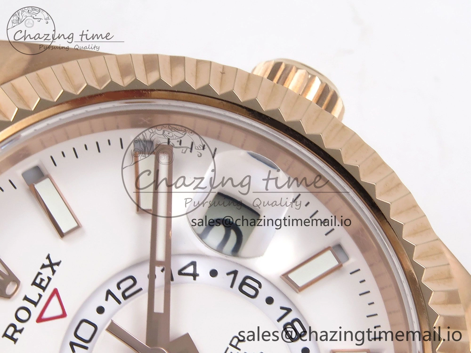 Sky-Dweller RG Noob Best Edition White Dial on RG Jubilee Bracelet A23J OnTrend 1186