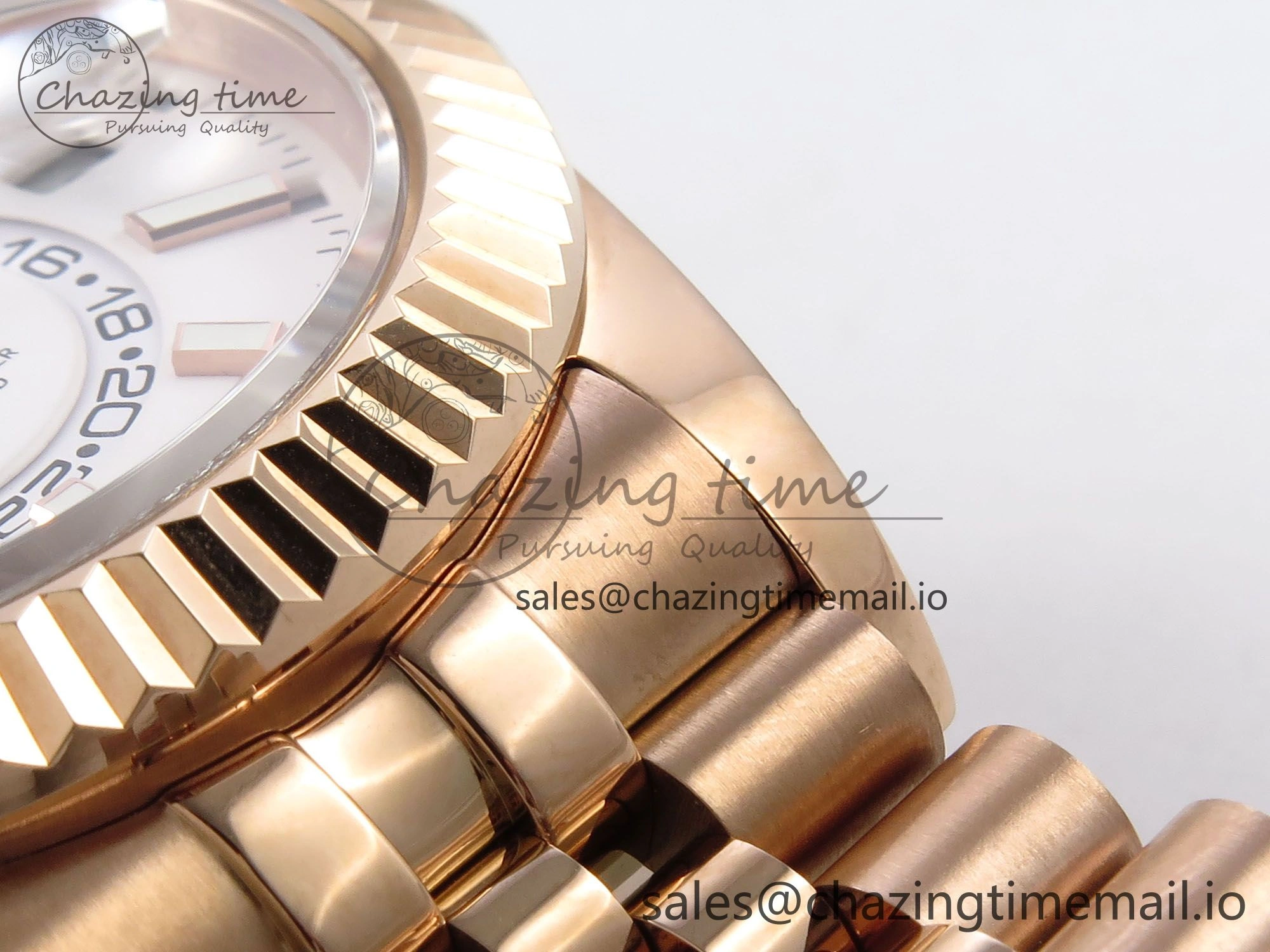 Sky-Dweller RG Noob Best Edition White Dial on RG Jubilee Bracelet A23J OnTrend 1186