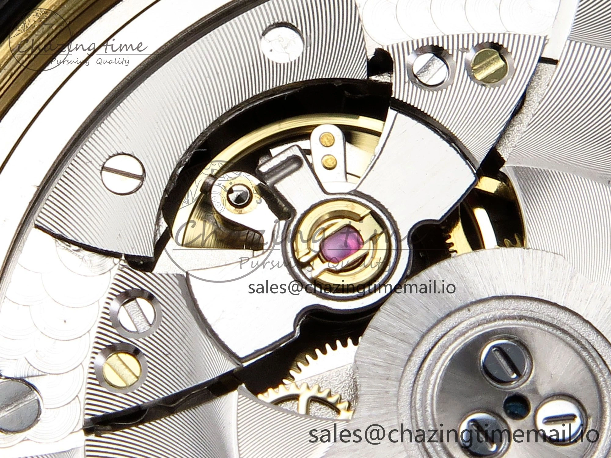 Comfortable Sky-Dweller YG Noob Best Edition Black Dial on YG Jubilee Bracelet A23J 1185