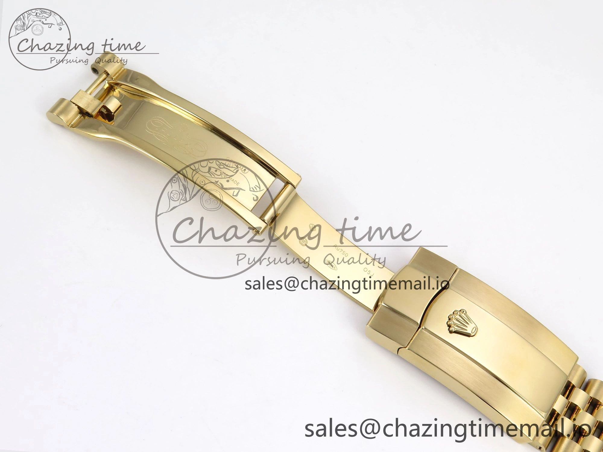 Sky-Dweller YG Noob Best Edition Gold Dial on YG Jubilee Bracelet A23J Soft 1184