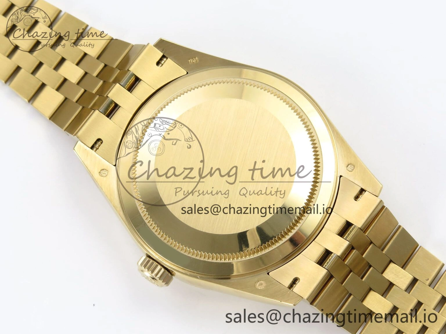 FreshLook Sky-Dweller YG Noob Best Edition White Dial on YG Jubilee Bracelet A23J 1182