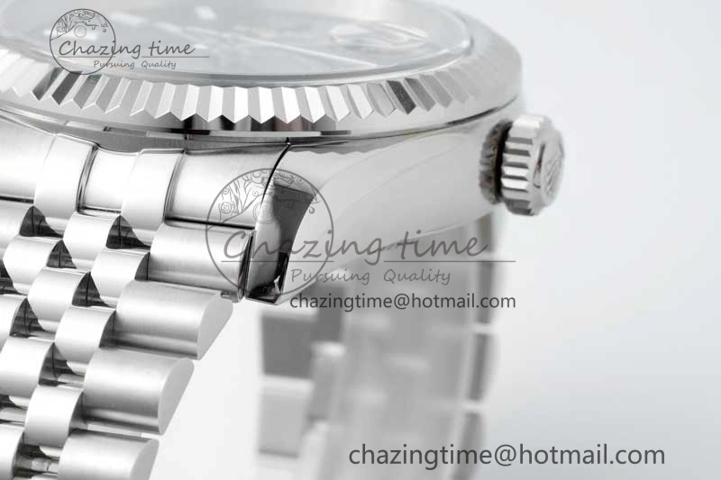 WaterResistant Skydweller SS Noob Best Edition Blue Dial on SS Jubilee Bracelet A23J 2291