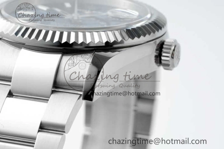 TechFriendly Skydweller SS Noob Best Edition Blue Dial on SS Oyster Bracelet A23J 2293