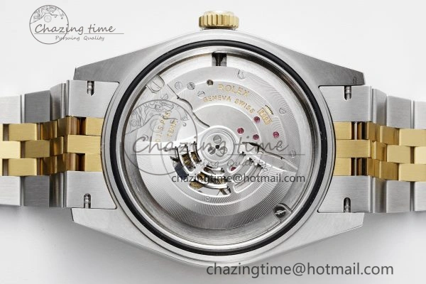 Sleek Skydweller SS YG Noob Best Edition White Dial on SS YG Jubilee Bracelet A23J 2125