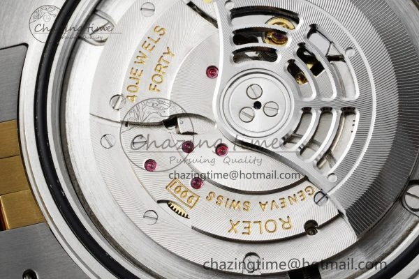 Sleek Skydweller SS YG Noob Best Edition White Dial on SS YG Jubilee Bracelet A23J 2125