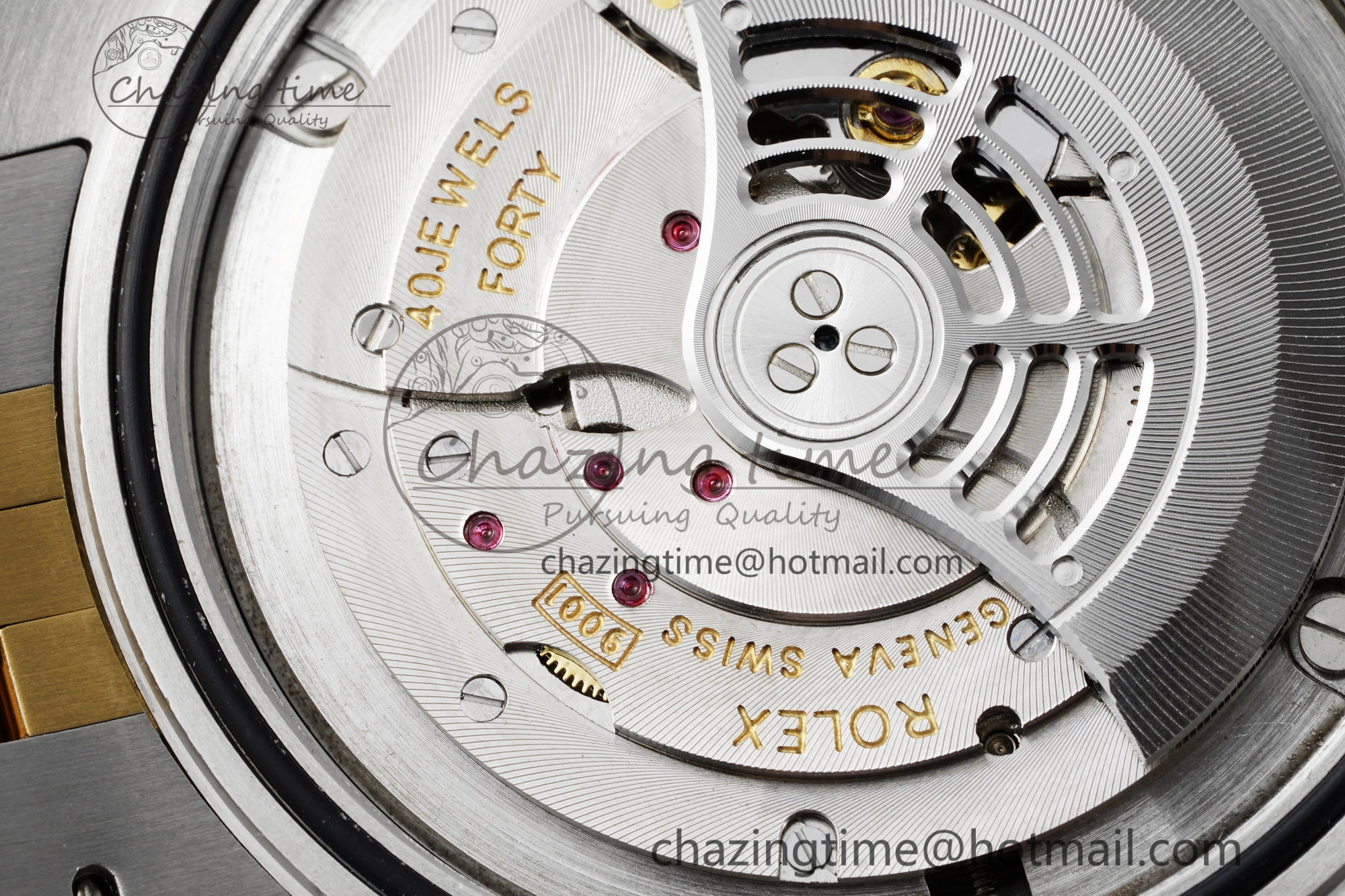 Sleek Skydweller SS YG Noob Best Edition White Dial on SS YG Jubilee Bracelet A23J 2125